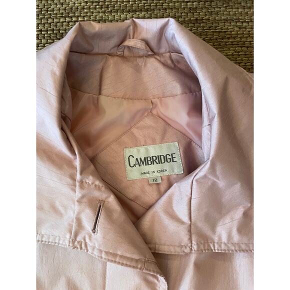 Vintage Trench Coat - Cambridge Raincoat - Women's Size 12 - Excellent Condition - Picture 8 of 9